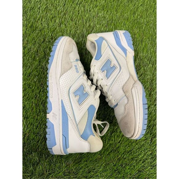Size 8 - New Balance‎ 550 White Blue Haze UNC OG box Fire - Picture 5 of 7